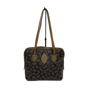 Yves Saint Laurent Brown and Tan Shoulder Bag